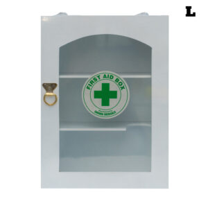 Wall Mount First Aid Box With Glass at AXIS Medical Solutions