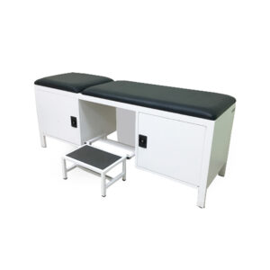 Examination Bed With Lockers and Foot Step at AXIS Medical Solutions