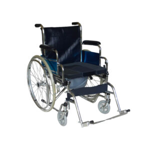 Commode Wheelchair with Cushion Seat Advanced at AXIS Medical Solutions
