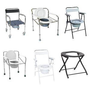 COMMODE STANDS AND COMMODE CHAIRS