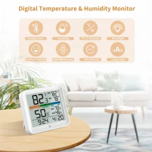 DIGITAL TEMPERATURE AND HUMIDITY MONITOR